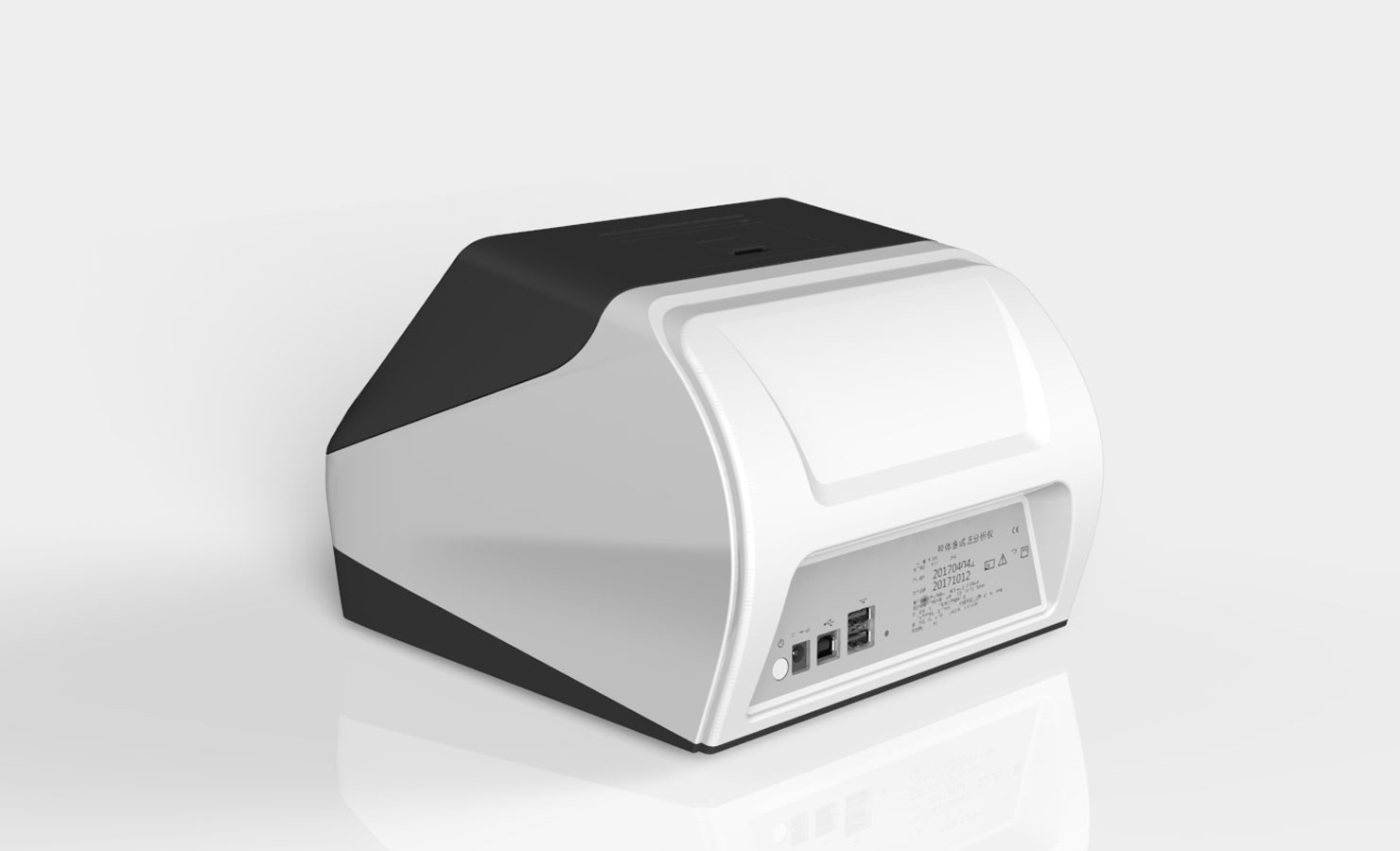 胶体金试纸分析仪 胶体金试纸分析仪外观设计